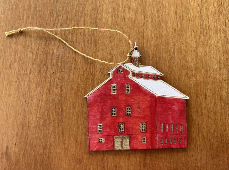Monitor Barn Ornament